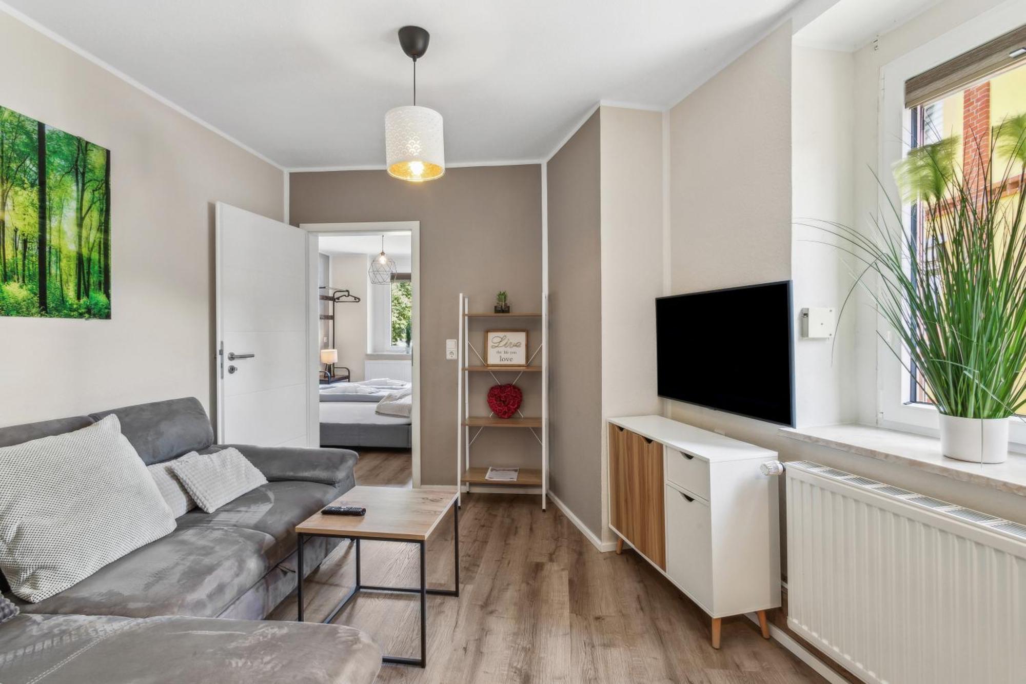 Apartment Harzduft Center Thale - Grill & Garden Bagian luar foto
